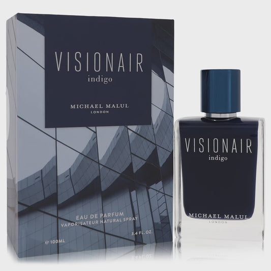 Visionair Indigo Cologne by Michael Malul 3.4 oz EDP Spray for Men