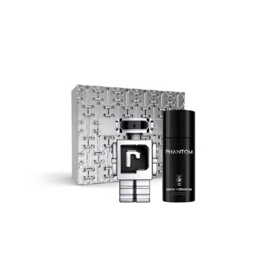 Paco Rabanne Phantom Eau De Toilette Spray 100ml Set 2 Pieces